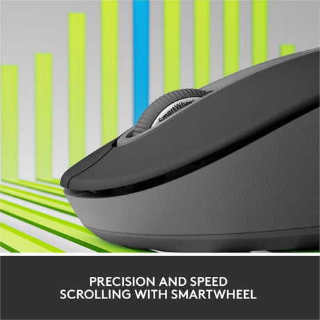 Logitech Signature M650 L for Business Wireless Mouse, For Large Sized Hands, Logi Bolt, Bluetooth, Graphite