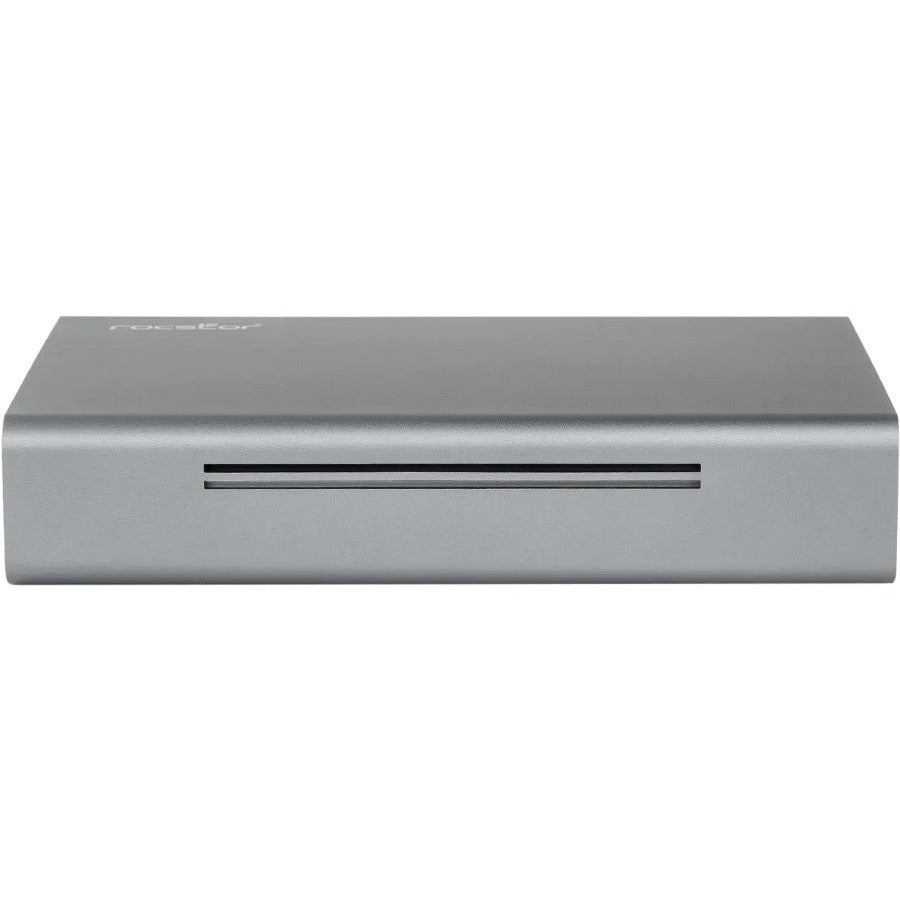Rocstor Rocpro D90 8 TB Desktop Rugged Solid State Drive - 2.5" External - SATA (SATA/600) - Aluminum Gray