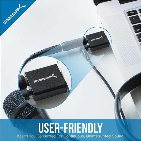 Sabrent USB Aluminum External Stereo Sound Adapter