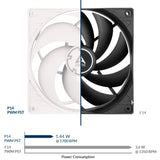 Arctic Pressure-optimised 140 mm Fan with PWM PST