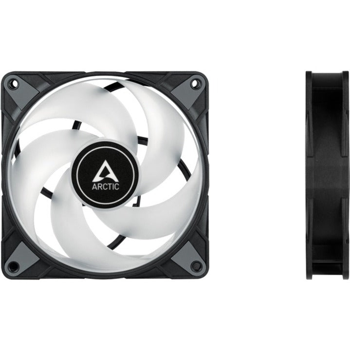 Arctic P12 PWM PST RGB 0dB Semi-Passive 120 mm Case Fan with RGB - 1 Pack