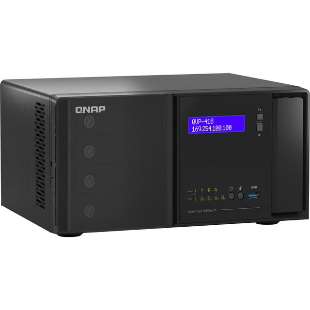 QNAP NVR Server X Smart PoE Switch, Building Complete Surveillance Network