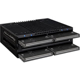 Icy Dock FlexiDOCK MB024SP-B Drive Enclosure 12Gb/s SAS, SATA/600 - Serial ATA/600 Host Interface External - Black