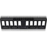 Icy Dock FlexiDOCK MB024SP-B Drive Enclosure 12Gb/s SAS, SATA/600 - Serial ATA/600 Host Interface External - Black