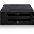 Icy Dock FlexiDOCK MB024SP-B Drive Enclosure 12Gb/s SAS, SATA/600 - Serial ATA/600 Host Interface External - Black