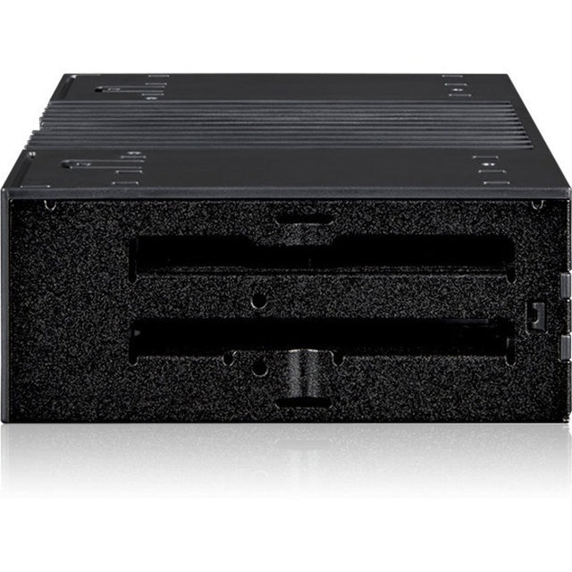 Icy Dock FlexiDOCK MB024SP-B Drive Enclosure 12Gb/s SAS, SATA/600 - Serial ATA/600 Host Interface External - Black
