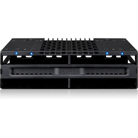 Icy Dock FlexiDOCK MB024SP-B Drive Enclosure 12Gb/s SAS, SATA/600 - Serial ATA/600 Host Interface External - Black
