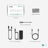 5in1 TB4 and USB4 Hub