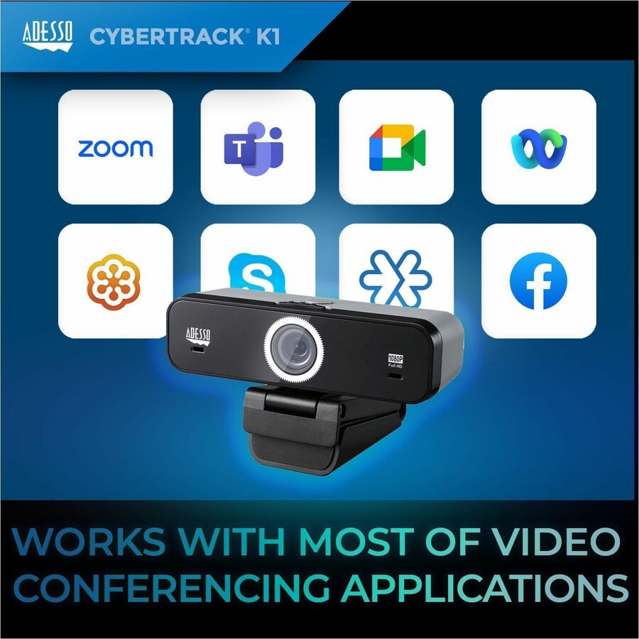 1080P FULL HD F/F USB WEBCAM