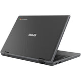 Asus Chromebook Flip CR1 CR1100FKA-YZ142T-S 11.6" Touchscreen Convertible Chromebook - HD - Intel Celeron N5100 - 4 GB - 32 GB Flash Memory - Dark Gray