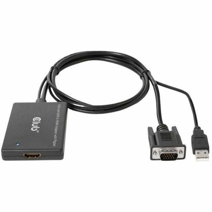2FT VGA+USB-A TO HDMI ADAPTER