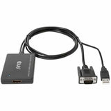 2FT VGA+USB-A TO HDMI ADAPTER