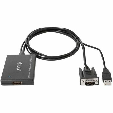 2FT VGA+USB-A TO HDMI ADAPTER
