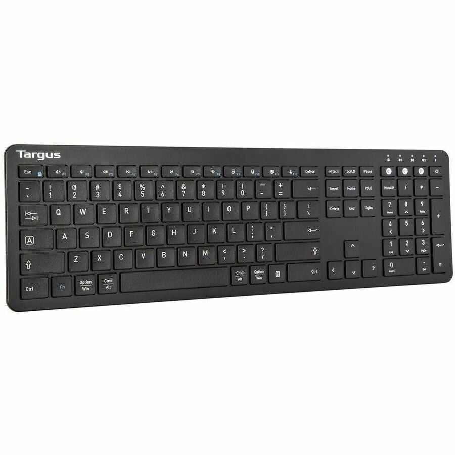 Targus Antimicrobial Full-Size Keyboard and Midsize Comfort Mouse Bundle
