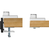 SIIG Single Monitor Gas Spring Aluminum Desk Monitor Arm with USB and Audio Ports - 17" to 49"