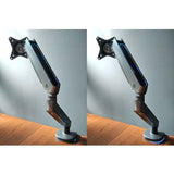 SIIG Premium Single Monitor Arm Desk Mount with Gaming RGB Lighting