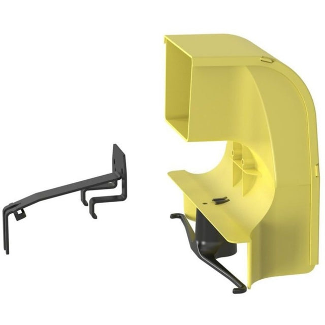 Panduit FiberRunner Spill-Over Junction, 4x4, Yellow