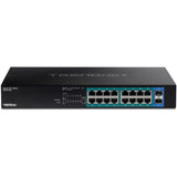 18-Port Gigabit PoE+ Switch