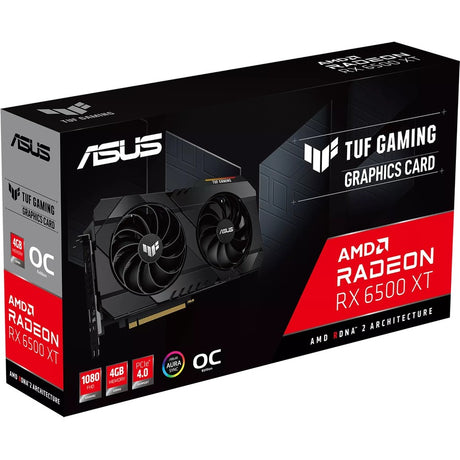 TUF AMD Radeon RX 6500 XT Graphic Card - 4 GB GDDR6