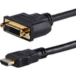 StarTech.com 8in (20cm) HDMI to DVI Adapter, DVI-D to HDMI (1920x1200p), 10 Pack, HDMI Male to DVI-D Female Cable, HDMI to DVI Cord, Black