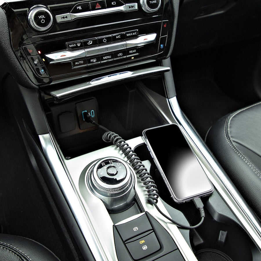 StarTech.com 1m (3ft) USB to Lightning Cable, MFi Certified, Coiled iPhone Charger Cable, Black, Durable TPE Jacket Aramid Fiber