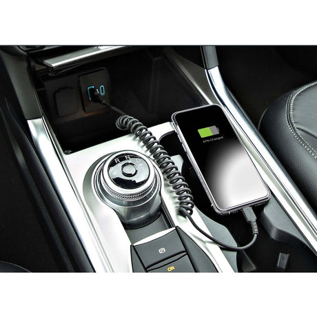 StarTech.com 1m (3ft) USB to Lightning Cable, MFi Certified, Coiled iPhone Charger Cable, Black, Durable TPE Jacket Aramid Fiber