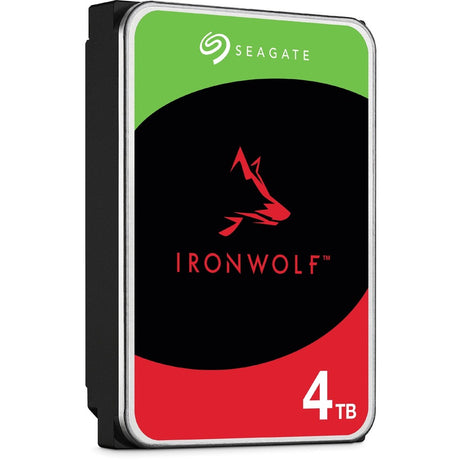 Seagate IronWolf ST4000VN006 4 TB Hard Drive - 3.5" Internal - SATA (SATA/600) - Conventional Magnetic Recording (CMR) Method