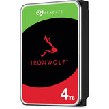Seagate IronWolf ST4000VN006 4 TB Hard Drive - 3.5" Internal - SATA (SATA/600) - Conventional Magnetic Recording (CMR) Method