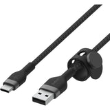 Belkin Boostcharge Pro Flex - USB-C cable - USB-C to USB-A - (1 meter /3.3 foot)