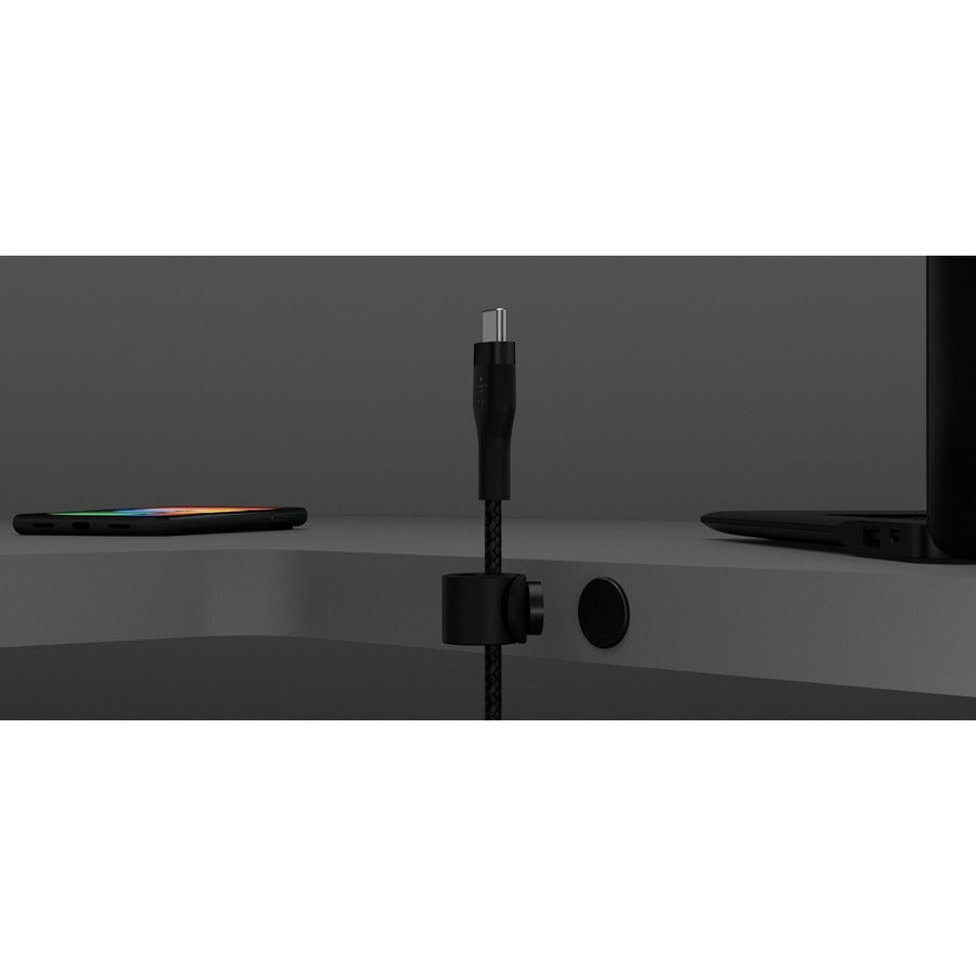 Belkin Boostcharge Pro Flex - USB-C cable - USB-C to USB-A - (1 meter /3.3 foot)