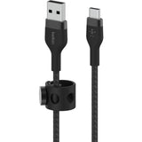Belkin Boostcharge Pro Flex - USB-C cable - USB-C to USB-A - (1 meter /3.3 foot)