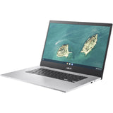 Asus Chromebook CX1500 CX1500CKA-DH44F 15.6" Chromebook - Full HD - Intel Celeron N4500 - 4 GB - 64 GB Flash Memory - Transparent Silver