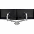 Atdec Mounting Arm for Monitor, Flat Panel Display, Curved Screen Display - Silver - Landscape/Portrait