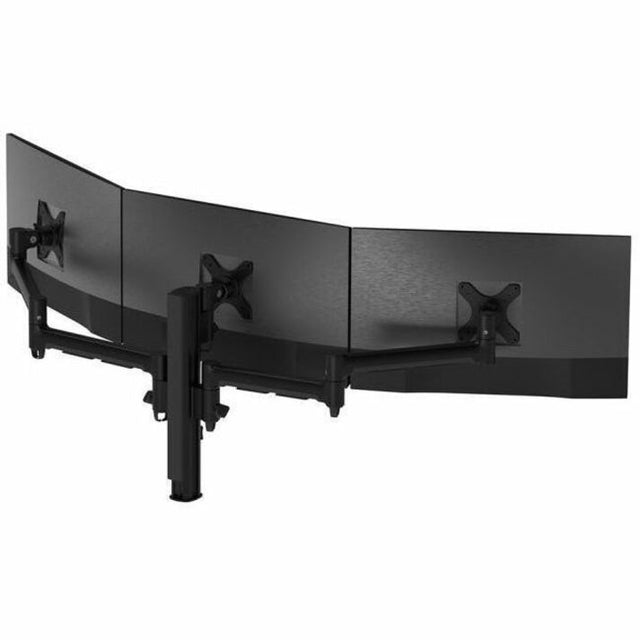 Atdec Mounting Arm for Monitor, Display, LCD Display, Flat Panel Display, Curved Screen Display - Black - Landscape/Portrait