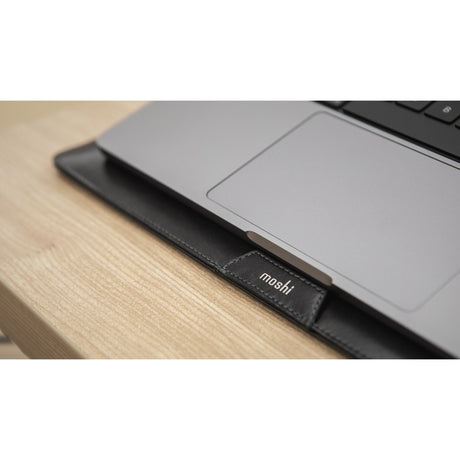 Moshi Muse Carrying Case (Sleeve) for 14" Notebook - Jet Black