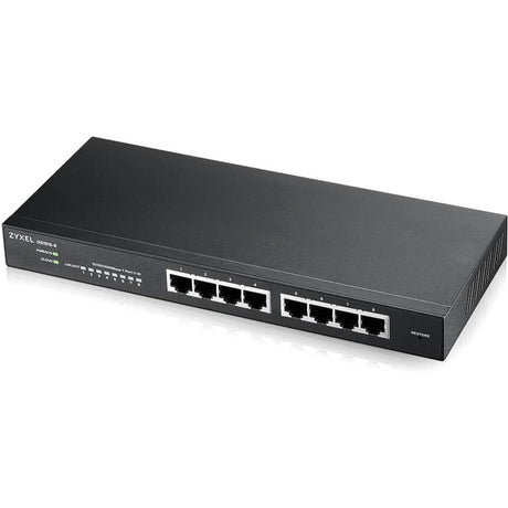 ZYXEL GS1915-8 8-Port Gigabit Smart Nebula Cloud Managed Switch (Compact Design) | Fanless