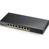 ZYXEL GS1915-8EP 8-Port Gigabit Smart Nebula Cloud Managed PoE Switch | 8 PoE+ Ports at 60W