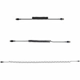 StarTech.com 3ft (1m) USB A to C Charging Cable, Coiled Heavy Duty USB 2.0 A to Type-C, Durable Fast Charge & Sync USB-C Cable, Black, M/M