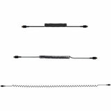 StarTech.com 3ft (1m) USB C Charging Cable, Coiled Heavy Duty Fast Charge & Sync USB-C Cable, High Quality USB 2.0 Type-C Cable, Black