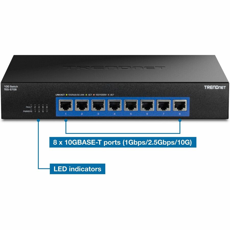 8 Port 10G Switch
