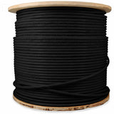 1000FT BLACK CAT6A UTP PVC