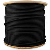 1000FT BLACK CAT6A UTP PVC