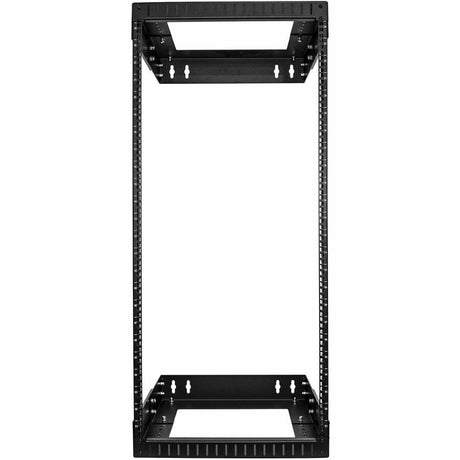 StarTech.com 2-Post 24U Heavy-Duty Wall Mount Network Rack, 19" Open Frame Server Rack with Adjustable Depth, Data Rack for IT Equipment~