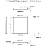 StarTech.com 1U Server Rack Cabinet Shelf - Fixed 20" Deep Cantilever Rackmount Tray for 19" Data/AV/Network Enclosure w/cage nuts, screws