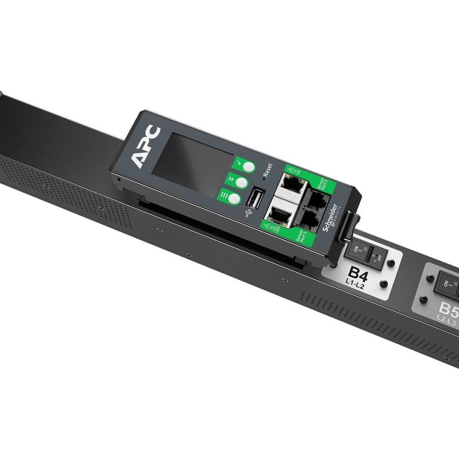 APC NetShelter Rack PDU Advanced, Metered, 3Phase, 14.4kW, 208V 50A, 42 Outlets, CS8365C