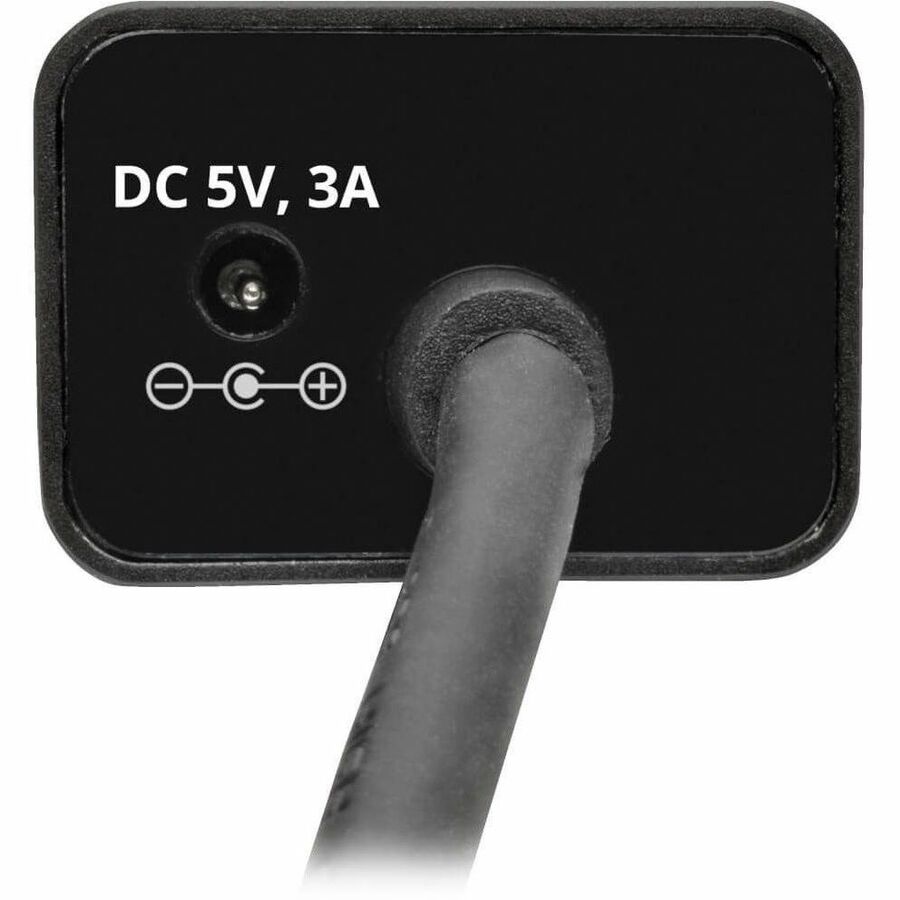 Eaton Tripp Lite Series 7-Port USB-A Mini Hub - USB 3.x (5Gbps), International Plug Adapters, Aluminum Housing