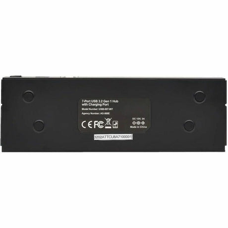 Eaton Tripp Lite Series 7-Port USB-A Mini Hub - USB 3.x (5Gbps), International Plug Adapters