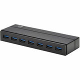 Eaton Tripp Lite Series 7-Port USB-A Mini Hub - USB 3.x (5Gbps), International Plug Adapters