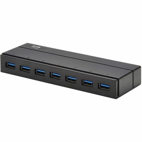 Eaton Tripp Lite Series 7-Port USB-A Mini Hub - USB 3.x (5Gbps), International Plug Adapters
