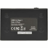 Eaton Tripp Lite Series 4-Port USB-A Mini Hub - USB 3.x (5Gbps), International Plug Adapters